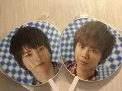 キスマイ　ジャンボうちわ　Goodいくぜ！　2枚セット