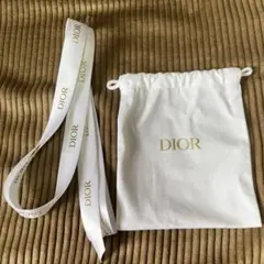 Dior ミニ巾着　リボン　セット