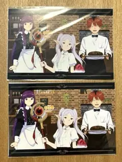 111 葬送のフリーレン　コラボ　カフェ　入場 特典　ポストカード　2セット