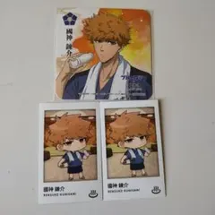 ブルーロック 國神錬介 ブロマイド コースター セット