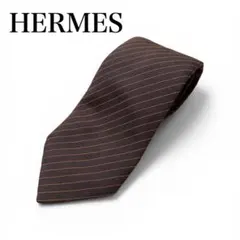 HERMES エルメス ネクタイ メンズ シルク混 カシミヤ混