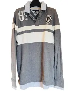 TOMMY HILFIGER グレー 長袖カットソー L