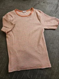 mysa closet ボーダー 半袖Tシャツ LL