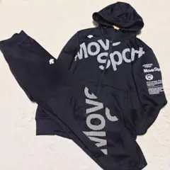 【希少】デサント Move Sport セットアップ パーカー ビッグロゴ