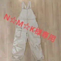 ZARA ベージュ オーバーオール サイズ10