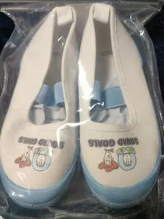 新品　トイストーリー　 上履き 18.0cm ホワイト/ブルー