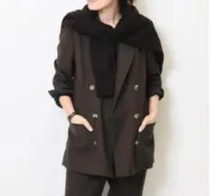 ブラック テーラードジャケット