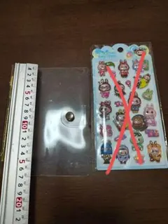 キャラクターシールとシール手帳