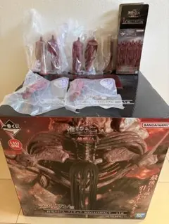 終尾の巨人　ラストワン賞　地鳴らしフィギュア7体　セット