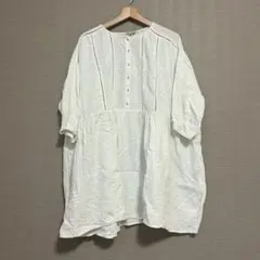 【サマンサモスモス】はしごレースふんわりチュニック