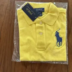 Polo Ralph Lauren イエローポロシャツ 4/4T おまけあり