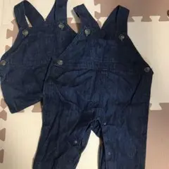 マロン様専用　Petit main オーバーオール 80cm