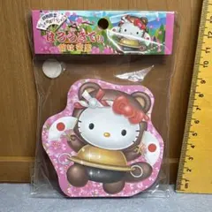 さ*⁎様 ご当地キティ　群馬限定　ぶんぶく茶釜バージョン　ダイカットメモ