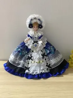 K*6様 ジェニーフレンド27cmドール服 ベロアのグリーンドレス - メルカリ
