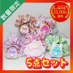 Care Bears × ILLIT マスコット付シュシュ 【5点セット】