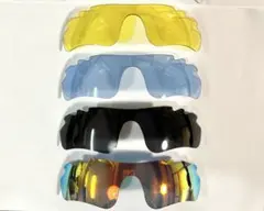 OakleyRadarRockサングラスレンズ 交換可能レンズ 4色セット