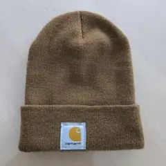 Carhartt ブラウン ニット帽 A18 BRN