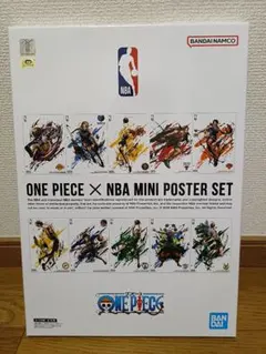 ONE PIECE × NBA ミニポスターセット 新品未開封 - メルカリ