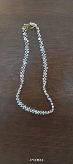 ビーズブレスレット S.STEEL ゴールドカラー