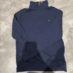 Polo Ralph Lauren キッズ ハーフジップ トレーナー 紺のサムネイル