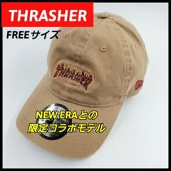 ​【限定コラボ】スラッシャー ニューエラ キャップ フリーサイズ ベージュ 廃盤