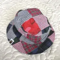 supreme ハット マルチカラー パッチワーク 中古 - メルカリ