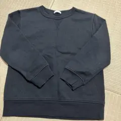 ひろこさん専用！！　黒 クルーネック トレーナー　裏起毛