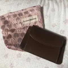shein ハート柄メイクポーチ クマ　カードケース　2点セット　＊最終価格