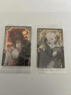 【未開封】NIKKE ウエハース3 ブラン ノワール 2枚セット 金色箔押し