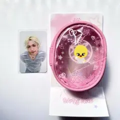 straykids ペンミ フィリックス クリアポーチ　トレカ付き