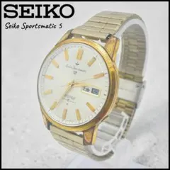 動作確認済】SEIKO Sportsmatic5自動巻き時計6619-8970 - メルカリ
