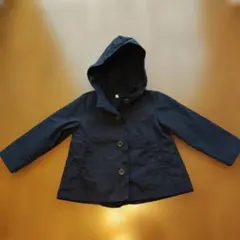 美品フード付きウインドブレーカー110