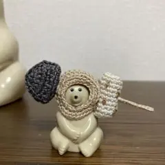 しろくま貯金箱　No.735 ガチャ　おでん　だいこん　大根