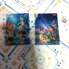 初音ミク 鏡音レン 鏡音リン キラキラクリアカードコレクション