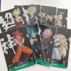 一番くじ ドラゴンボール クリアファイル サイヤ人 ここに極まれり セット