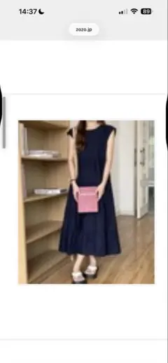 FREE STYLISTS ノースリーブティアードワンピース