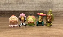 こびとづかん　おすわりマスコット　5個セット