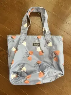 KALDI いちご柄 エコバッグ
