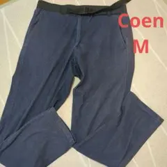 コーエン　 調整可能ベルト付きデニム風パンツ