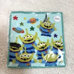 フェイラー　トイストーリー　リトルグリーンメン　ハンカチ