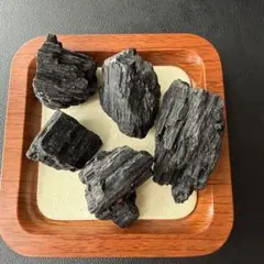 天然石ブラックトルマリンの原石　置物NO.063011のサムネイル