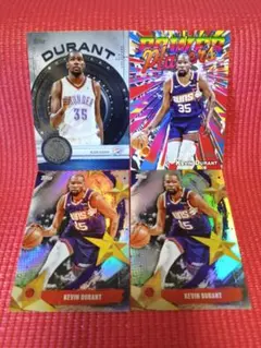 4枚セット Kevin Durant ケビン・デュラント Topps