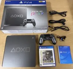 【完品・限定版】PS4 Days of Play 1TB ＋ アイスボーン