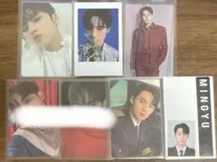 seventeen ミンギュ　トレカ　チェキ　セット