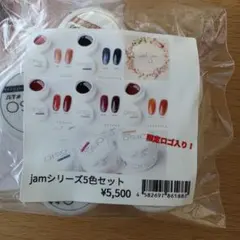 Orso ジェルネイルセット jamシリーズ5色セット