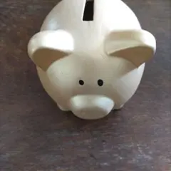豚の貯金箱 インテリア ゴールドカラー