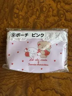 【匿名配送】Lil ala mode by mikko サンリオ　ポーチ ピンク