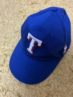 キャップ　ブルー　テキサス・レンジャーズ