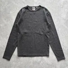 AVIREX サーマル ワッフル 長袖Tシャツ M アメカジ ミリタリー 無地