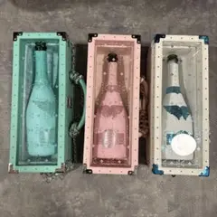 エンジェル ドゥミセック 空瓶 外箱 ボトル用収納ケース 3色セット